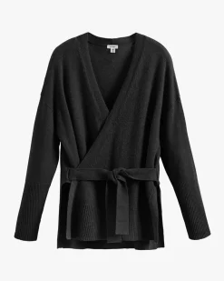 Single Origin Cashmere Wrap Sweater