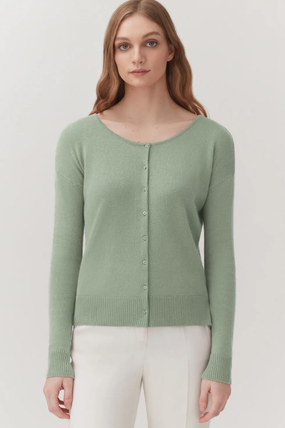 Single-Origin Cashmere Cardigan