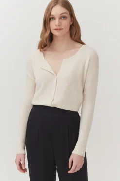 Single-Origin Cashmere Cardigan