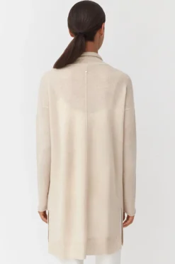 Single-Origin Cashmere Long Cardigan
