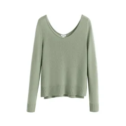 Single-Origin Cashmere Scoop Neck Sweater