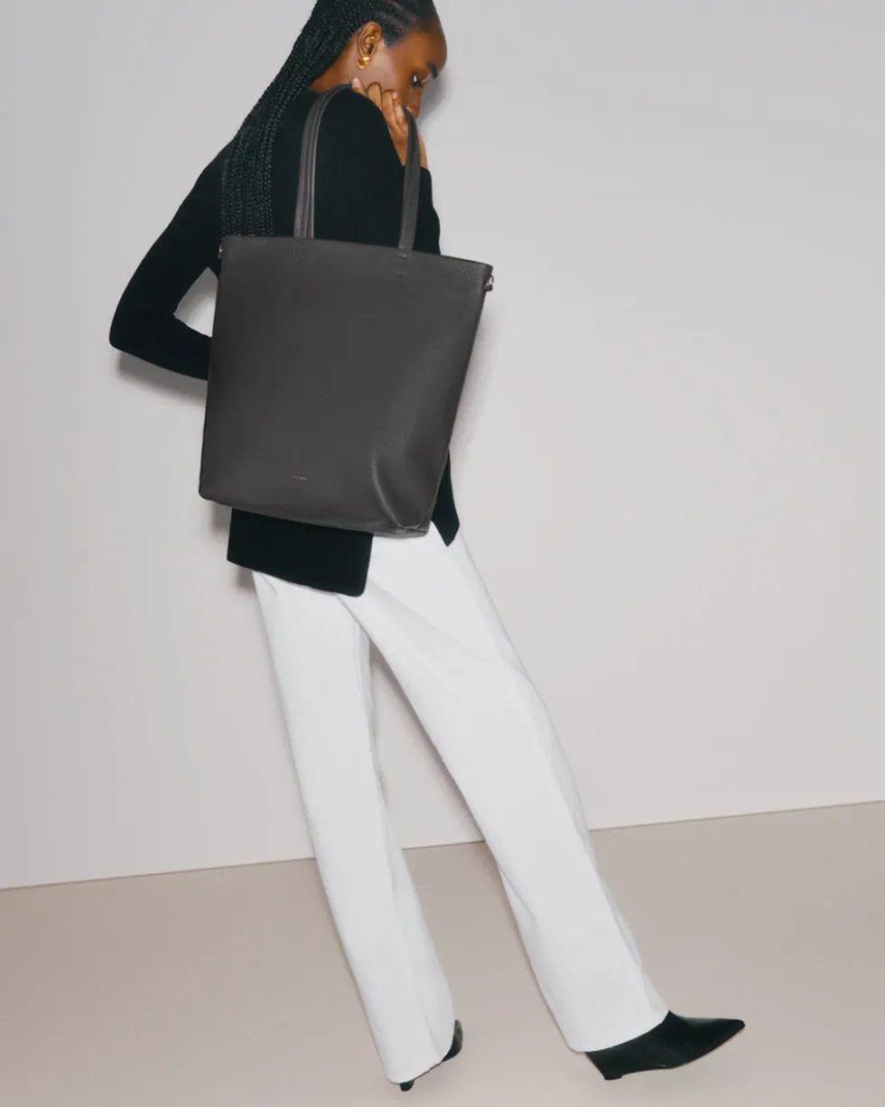 Tall Easy Zipper Tote
