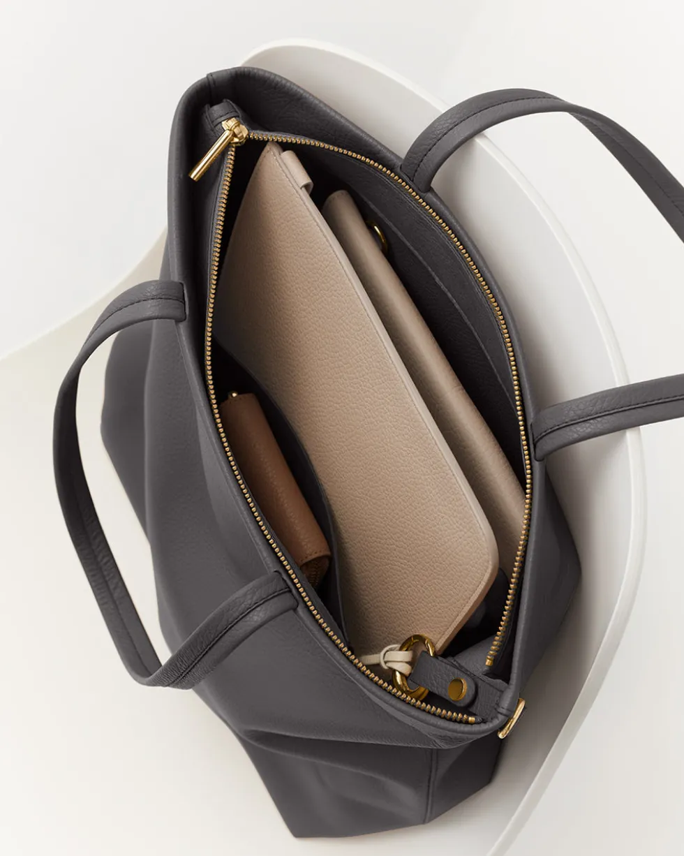 Tall Easy Zipper Tote