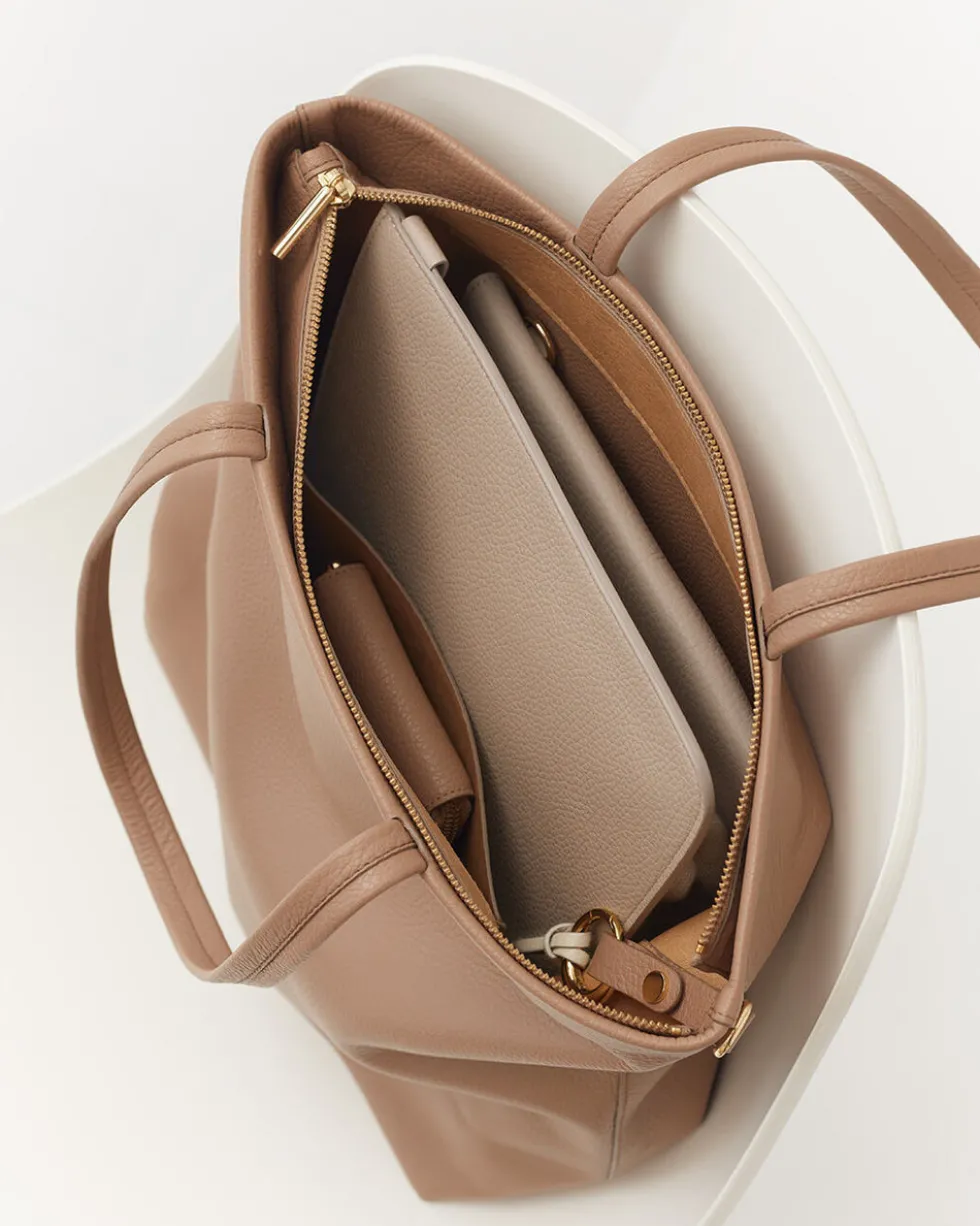 Tall Easy Zipper Tote