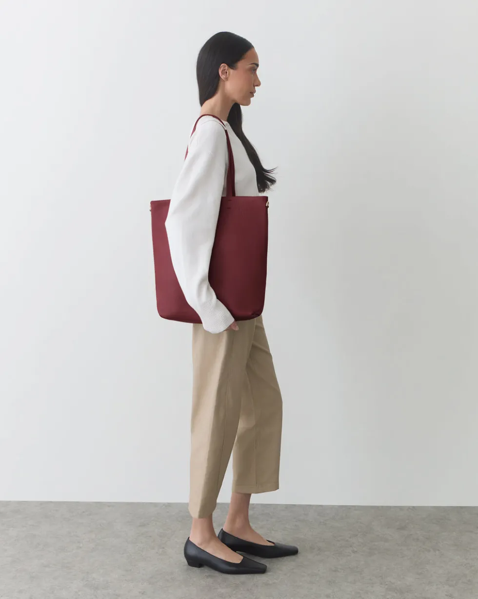 Tall Easy Zipper Tote