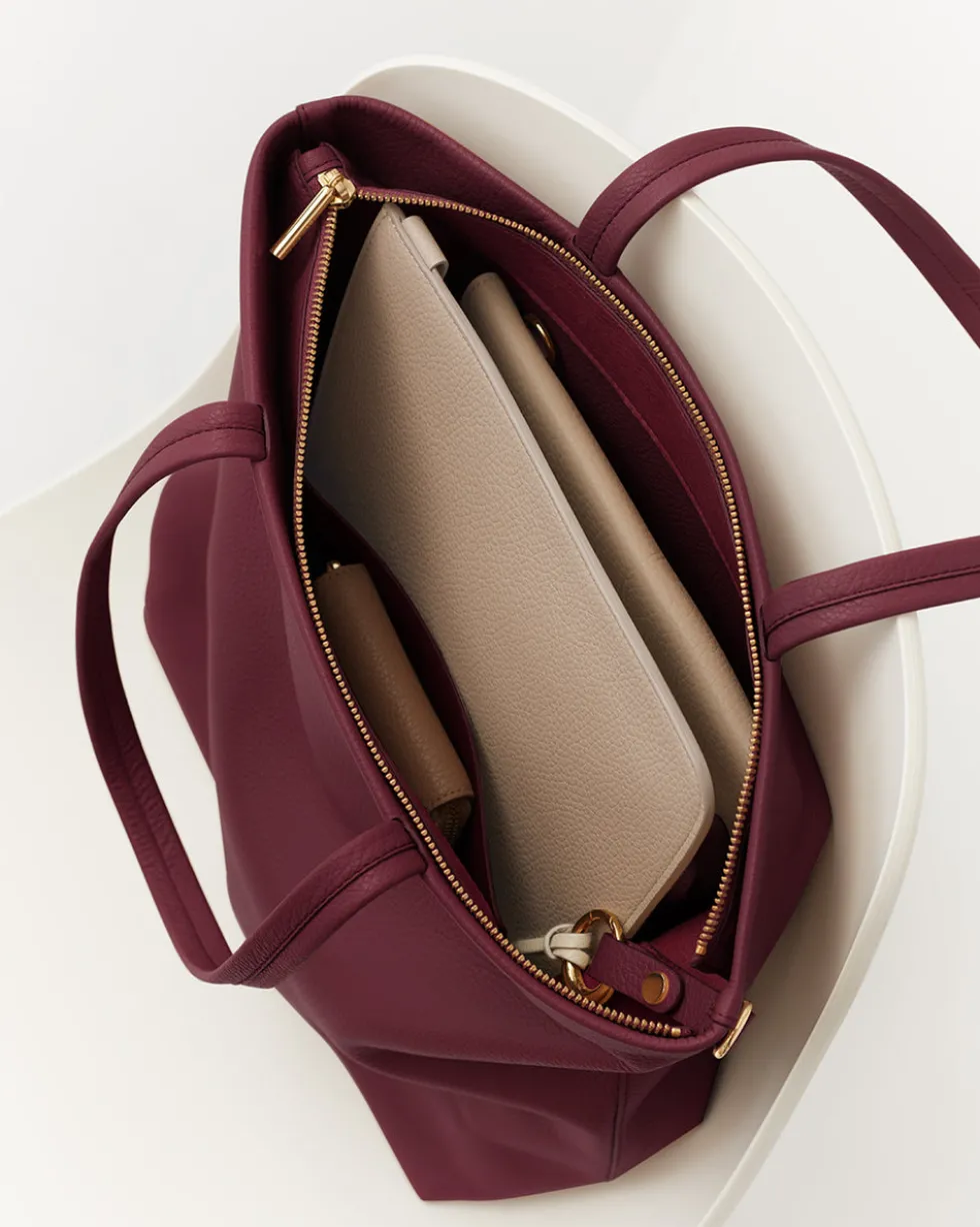 Tall Easy Zipper Tote