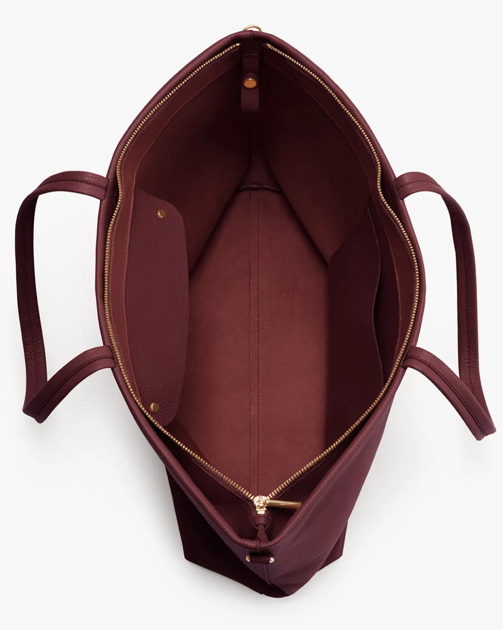 Tall Easy Zipper Tote