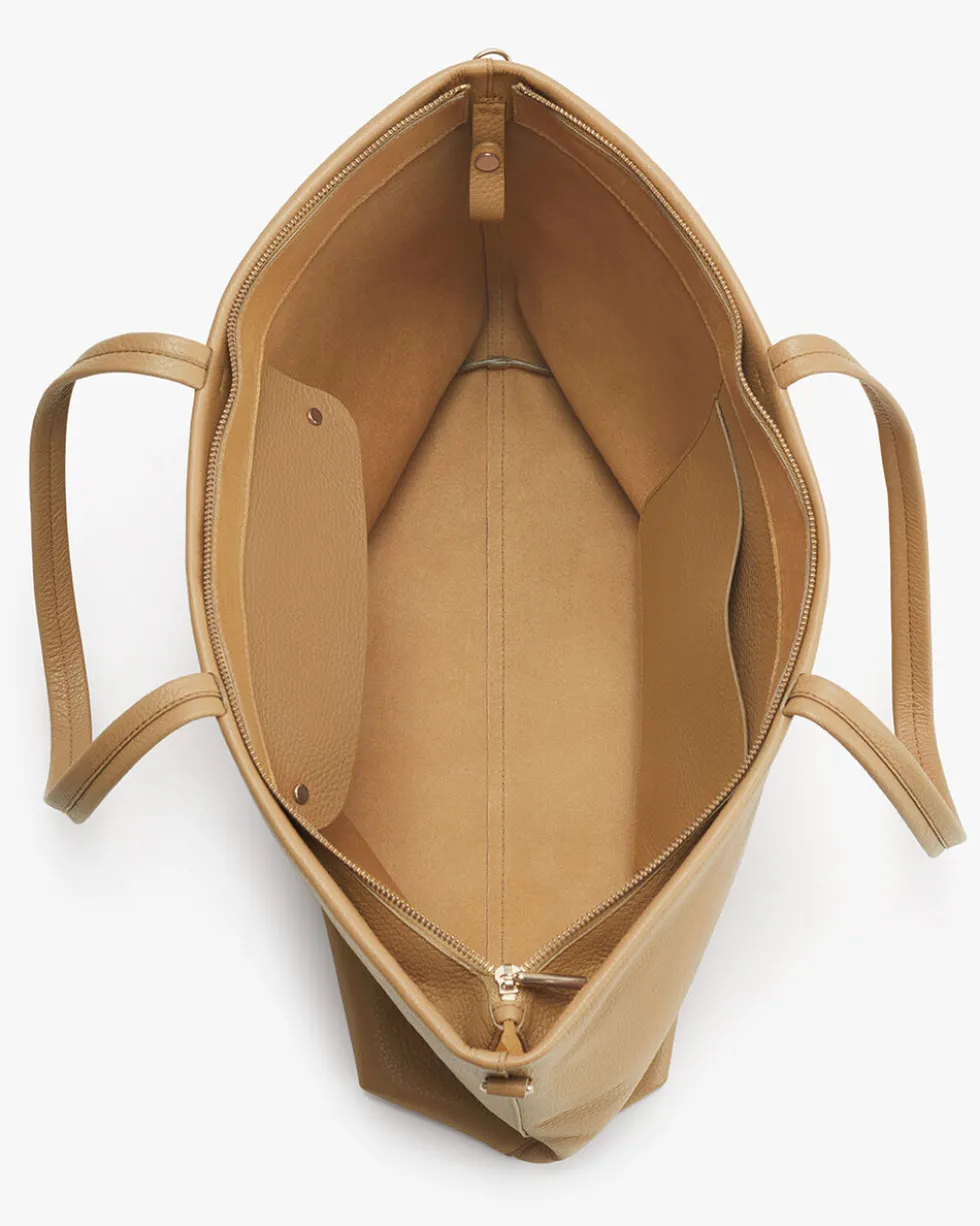 Tall Easy Zipper Tote