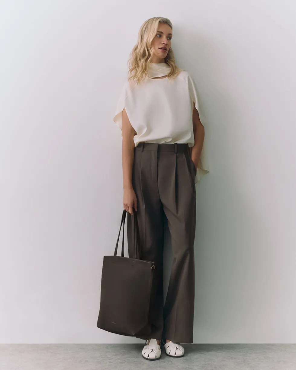 Tall Easy Zipper Tote