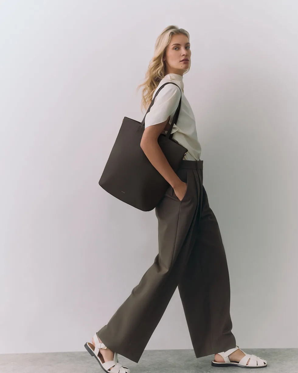 Tall Easy Zipper Tote