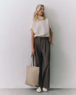 Tall Easy Zipper Tote