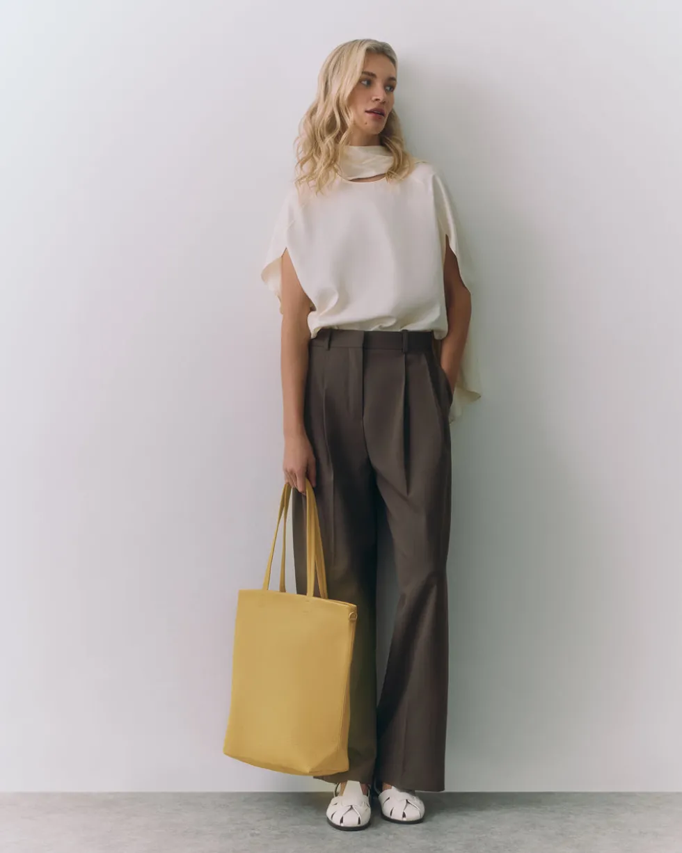 Tall Easy Zipper Tote