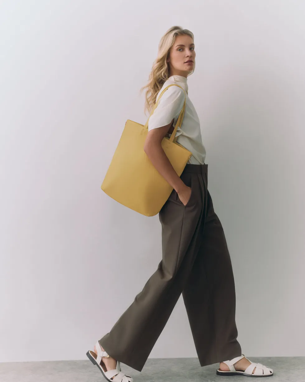 Tall Easy Zipper Tote