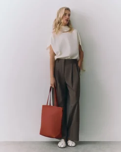 Tall Easy Zipper Tote