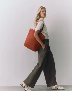 Tall Easy Zipper Tote