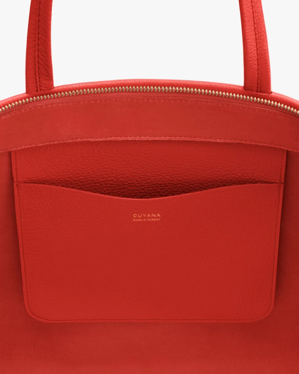 Tall Easy Zipper Tote
