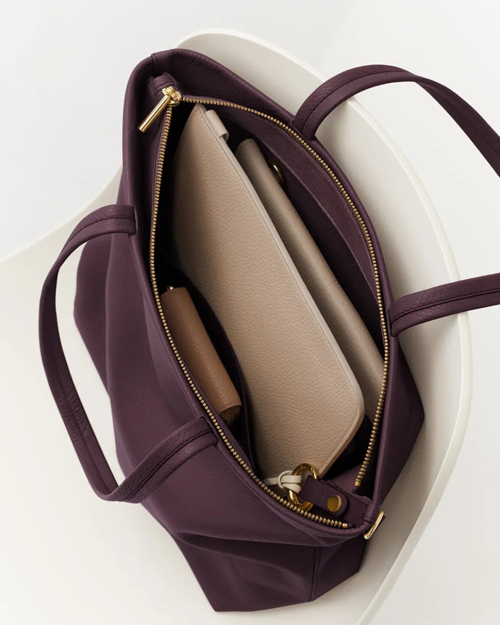 Tall Easy Zipper Tote