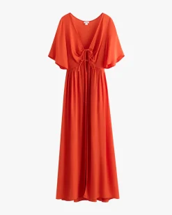 Tencel Tie Front Cover Up