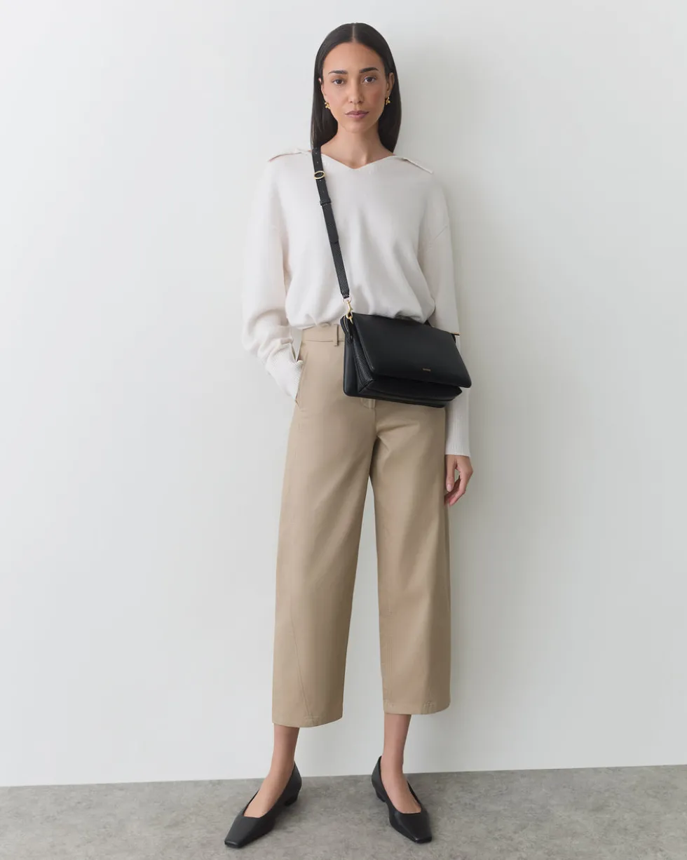 Tria Clutch (Lamb/Snake)