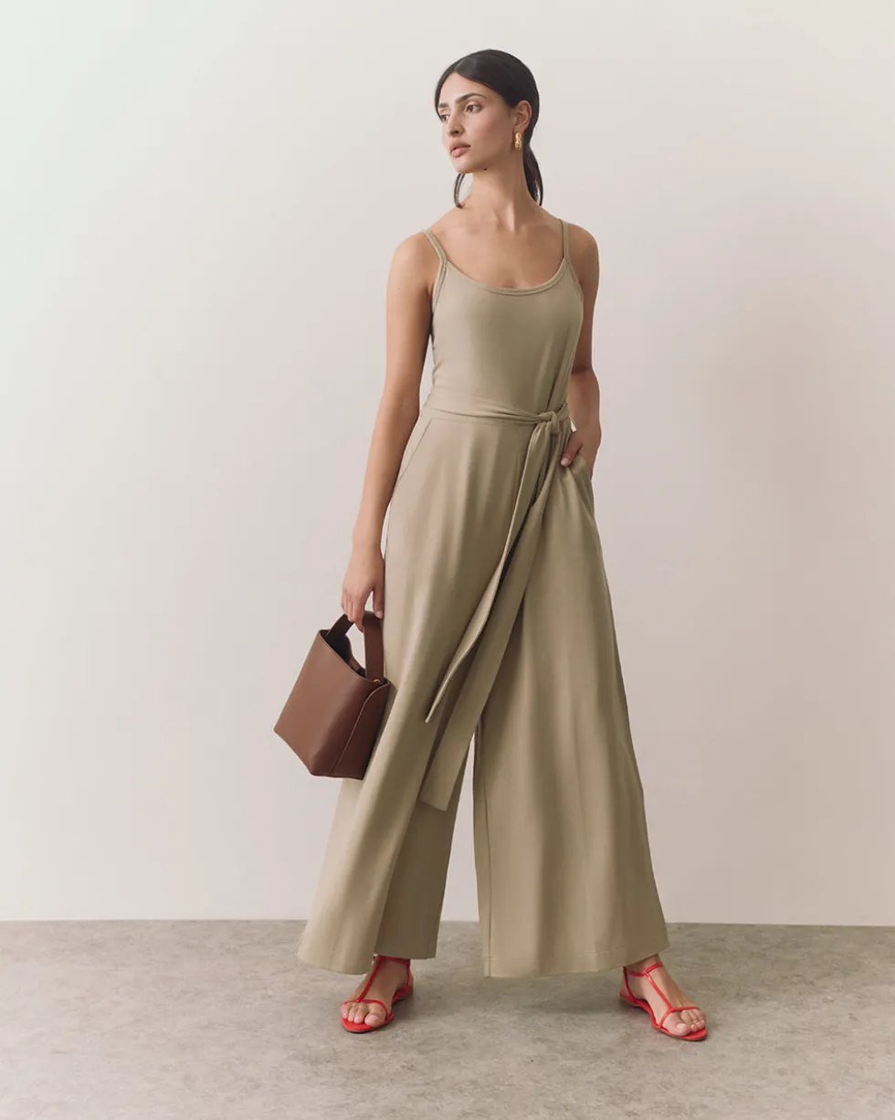V-Back Jumpsuit