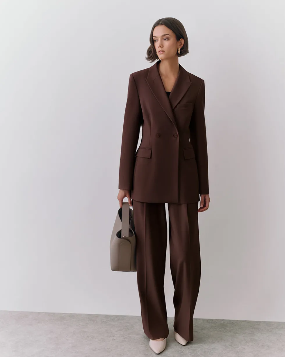 Wool Cinched Blazer