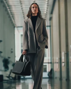 Wool Cinched Blazer