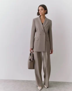 Wool Cinched Blazer
